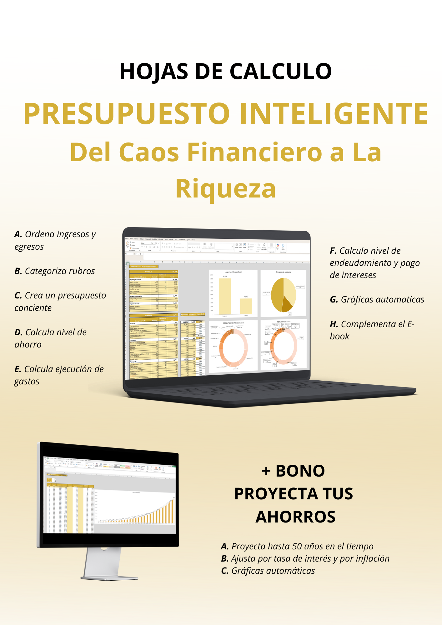 PRESUPUESTO INTELIGENTE - EXCEL Del Caos a la Riqueza